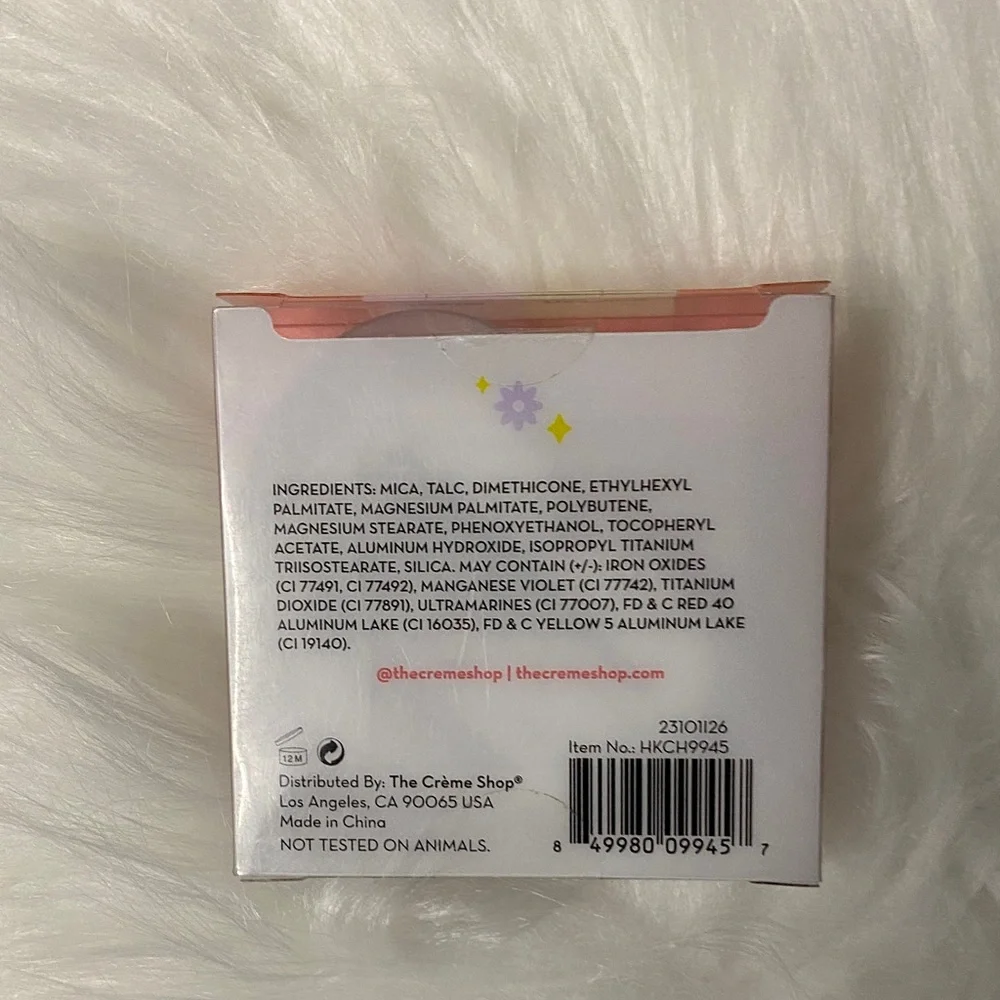 The Crème Shop Pretty Cherub Palette - Limited Edition 4 multi - finish shades